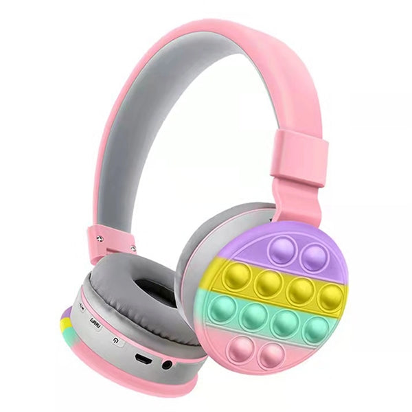 Headphone With Pop Bubbles