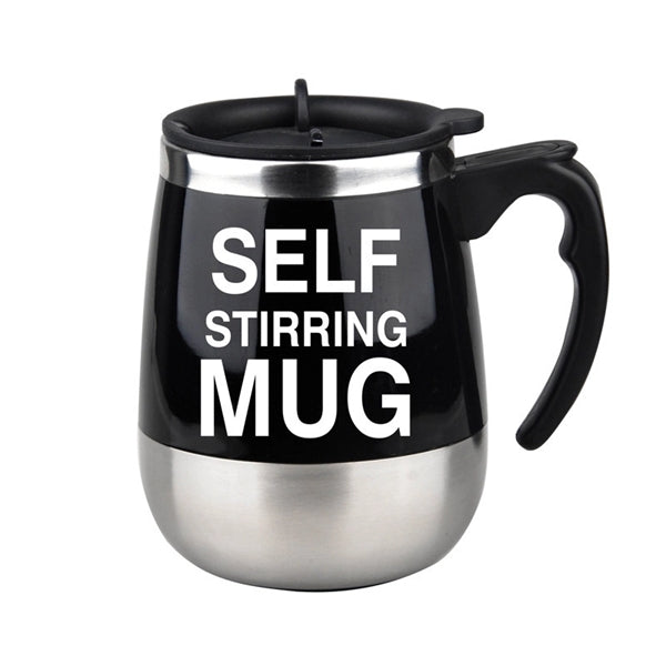 Stainless Steel Self Stirring Coffe Mug