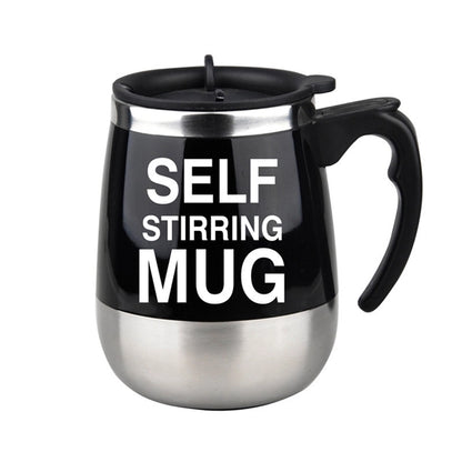 Stainless Steel Self Stirring Coffe Mug