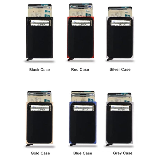 Slim Cases RFID Card Holder Wallet