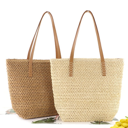 Summer Beach Straw Tote Bag Handbag