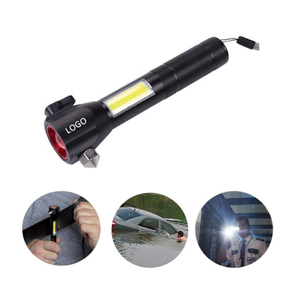 Cob Rechargeable Led Flashlight