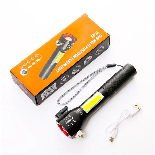 Cob Rechargeable Led Flashlight