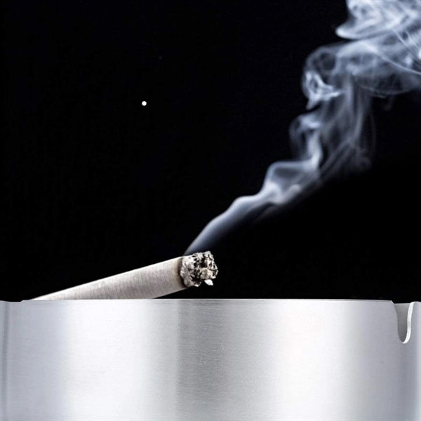 4.6 Inch Round Stainless Steel Ashtray