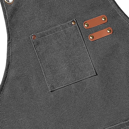 Chef Apron For Men Women With Large Pocket