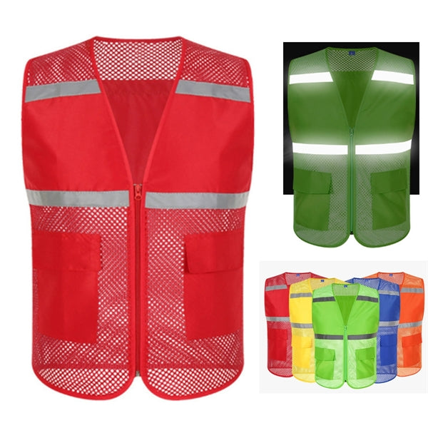 Volunteer Uniform Vest With Reflective Stripe