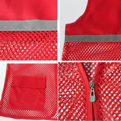 Volunteer Uniform Vest With Reflective Stripe