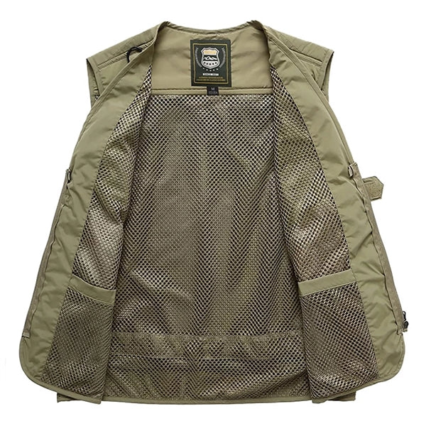 Multifunctional Photography Fishing Vest W/ Multi Pockets