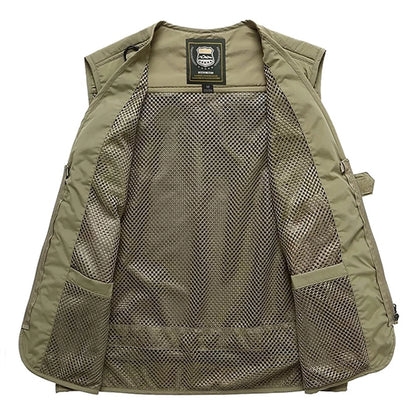 Multifunctional Photography Fishing Vest W/ Multi Pockets