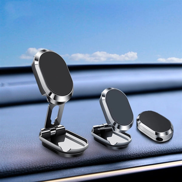 New Metal Folding Magnetic Sucker Car Phone Holder