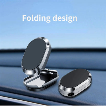 New Metal Folding Magnetic Sucker Car Phone Holder