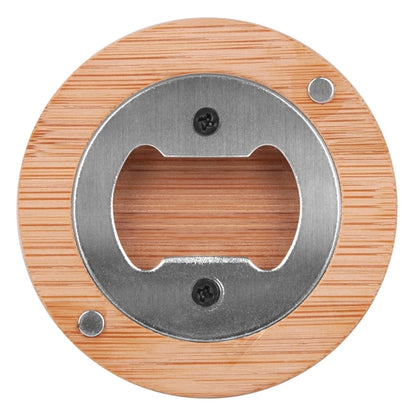 Magnetic Bamboo Bottle Opener