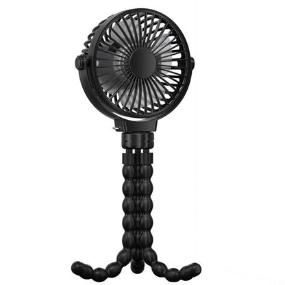 Rechargeable Mini Stroller Tripod Clip-on Baby Fan