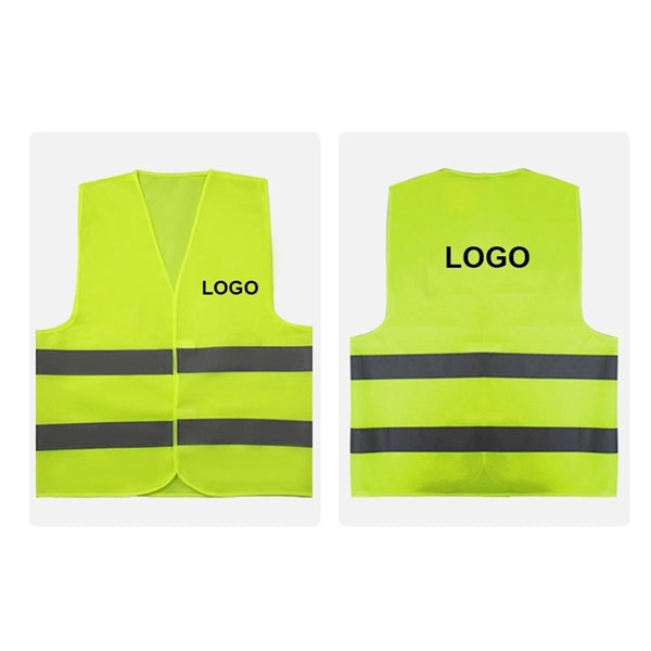 Safety Vest with Reflective Strips