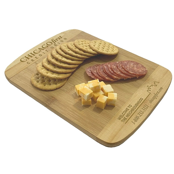 Joaquin  Two-Tone Bamboo Cutting Board