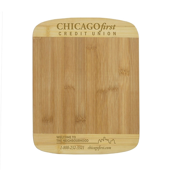 Joaquin  Two-Tone Bamboo Cutting Board