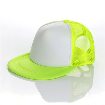 Flat Brim Trucker Hat