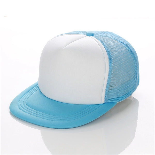 Flat Brim Trucker Hat