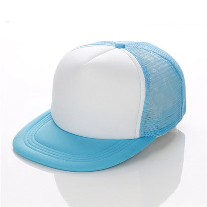 Flat Brim Trucker Hat
