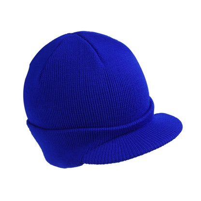 Knit Brim Beanie Cap