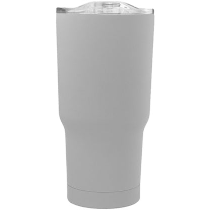 17 oz Soft Touch Rubberized Stainless Steel Travel Mugs