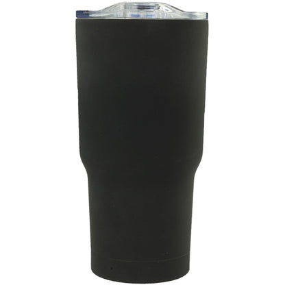 17 oz Soft Touch Rubberized Stainless Steel Travel Mugs