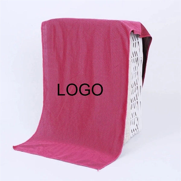 Portable Colorful Double-layer Cooling Towel