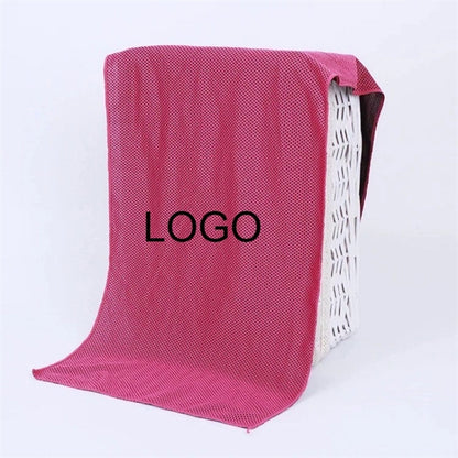 Portable Colorful Double-layer Cooling Towel