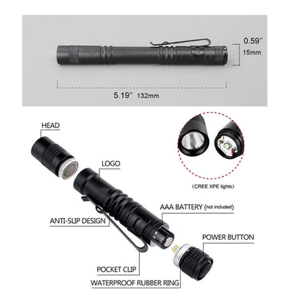 Pen Light Mini Portable Led Flashlight