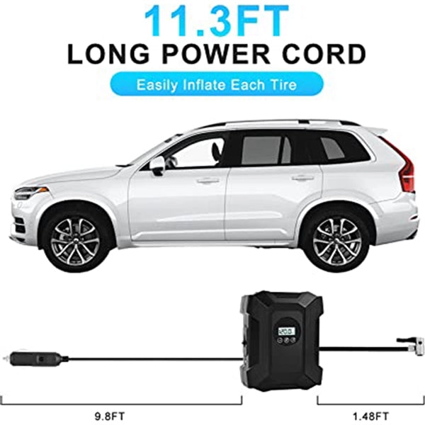 Tire Inflator Portable Air Compressor