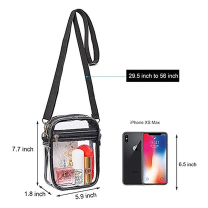 Clear Crossbody Purse Bag