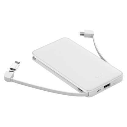 3 In1 10000Mah Power Bank Built In Cable