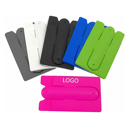 Card Holder With Cell Phone Stand