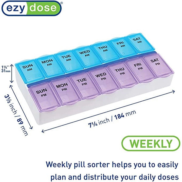 Weekly -7 Days- Pill Organizer