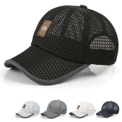 Summer Full Mesh Baseball Cap Trucker Hat