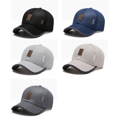 Summer Full Mesh Baseball Cap Trucker Hat