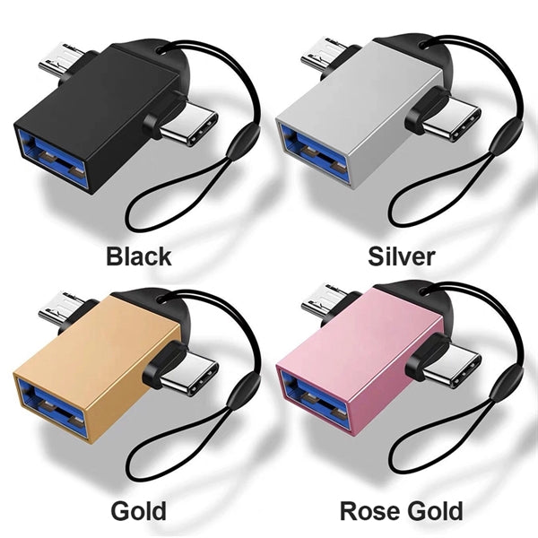 Type C Usb Connector Otg Adapter For U Disk Mouse Laptop