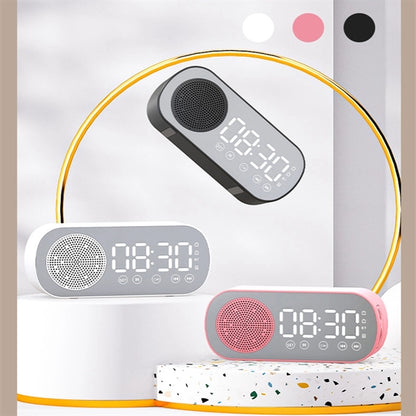 New Wireless Bluetooth Speaker Clock Dual Alarm