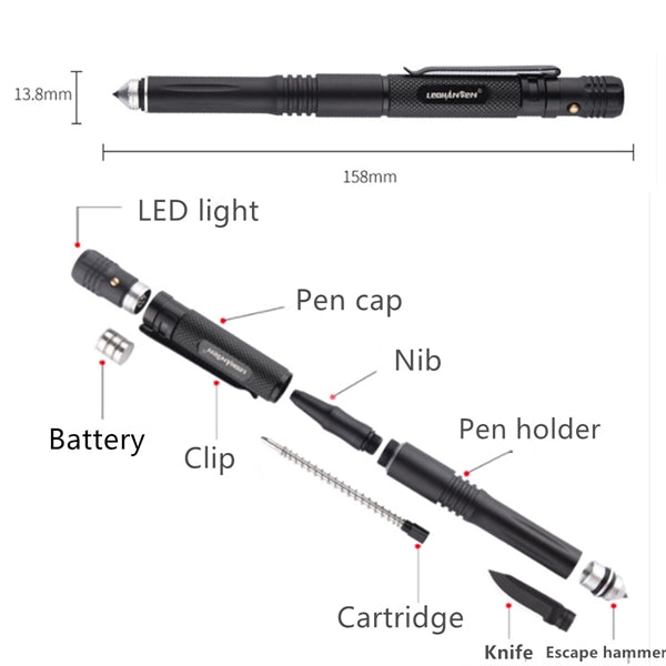 The Most Loaded 6-in-1 Tactical Pen