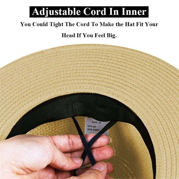 Summer Beach Sun Straw Hat Upf50+