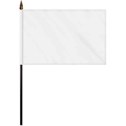 6" x 9" Double Sided Polyester Stick Flags