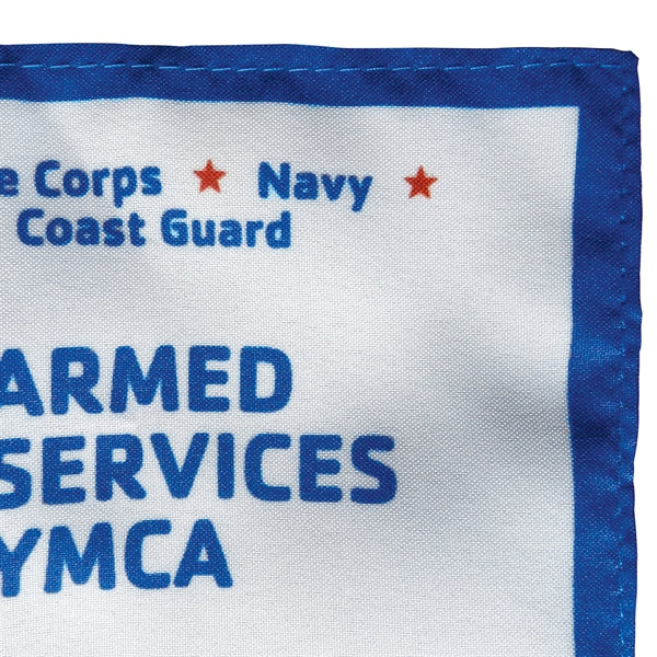 6" x 9" Double Sided Polyester Stick Flags