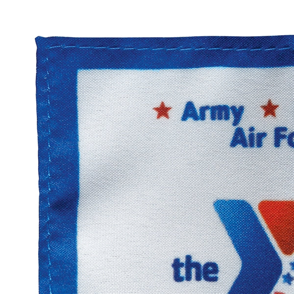 6" x 9" Double Sided Polyester Stick Flags