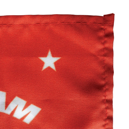 8" x 12" Single Reverse Polyester Stick Flags