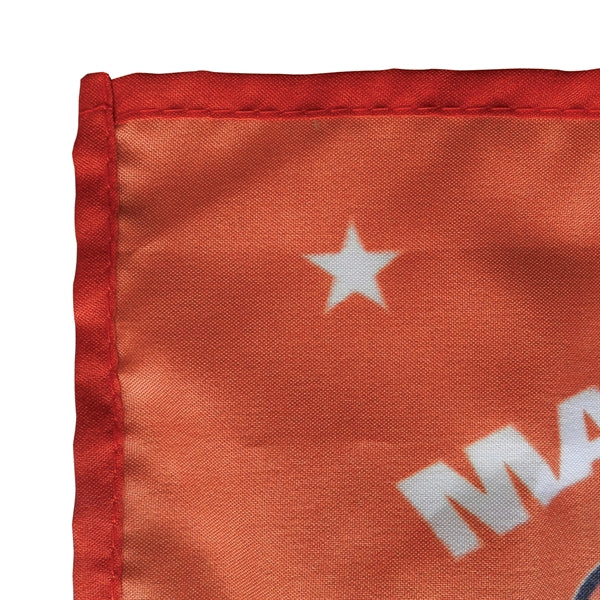 8" x 12" Single Reverse Polyester Stick Flags