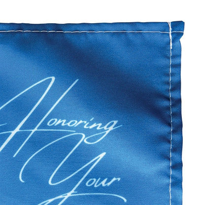 12" x 18" Single Reverse Polyester Stick Flags