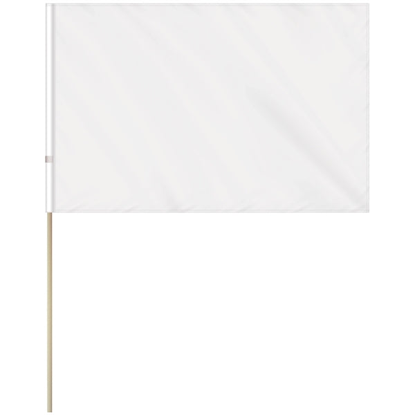 16" x 24" Single Reverse Polyester Stick Flags