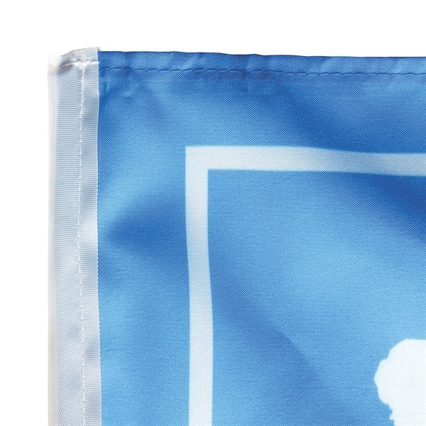 16" x 24" Single Reverse Polyester Stick Flags