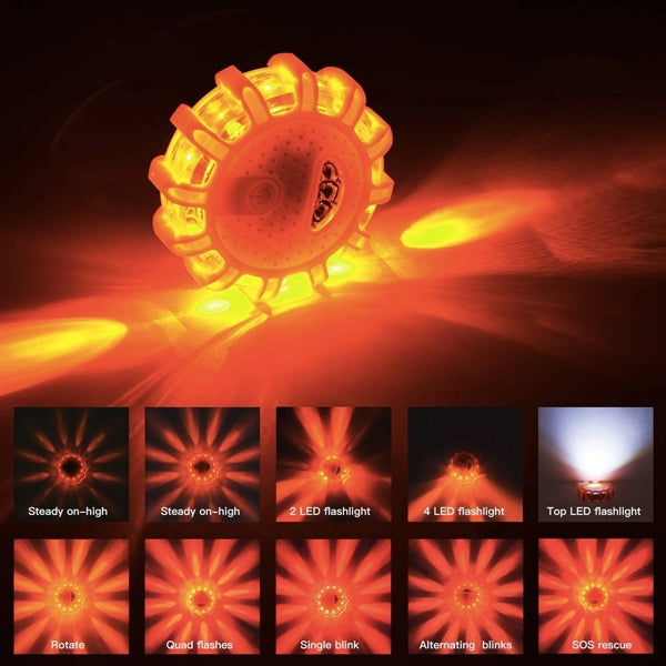 Led Road Flare Safety Flashing Warning Light