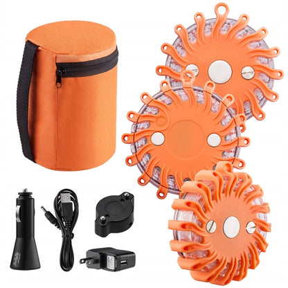 Rechargeable Led Road Flares Auto Emergency Warning Light
